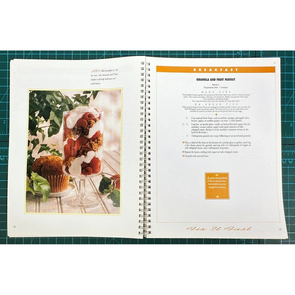 Choices Quick & Healthy Cooking Vegetarian Cookbook Cheryl Thomas Peters 1994